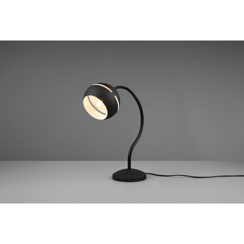 Lampe de table Trio-Leuchten Fletcher Noir, 1 lumière main product photo