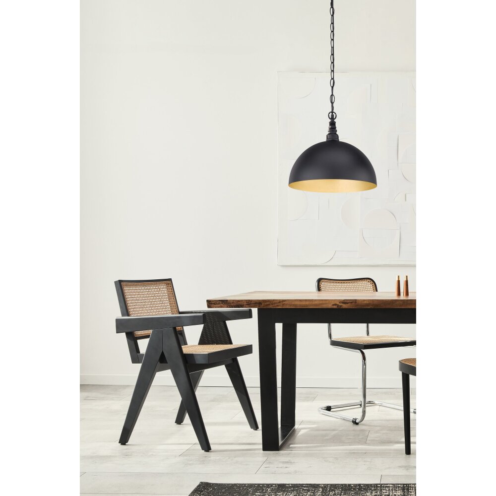 Suspension Fischer-Honsel Leitung Noir, 1 lumière main product photo
