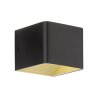 Applique murale Fischer-Honsel Dan LED Noir, 1 lumière