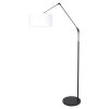 Lampadaire Steinhauer Prestige Chic Noir, 1 lumière