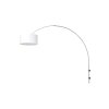 Applique murale Steinhauer Sparkled Light Acier brossé, 1 lumière