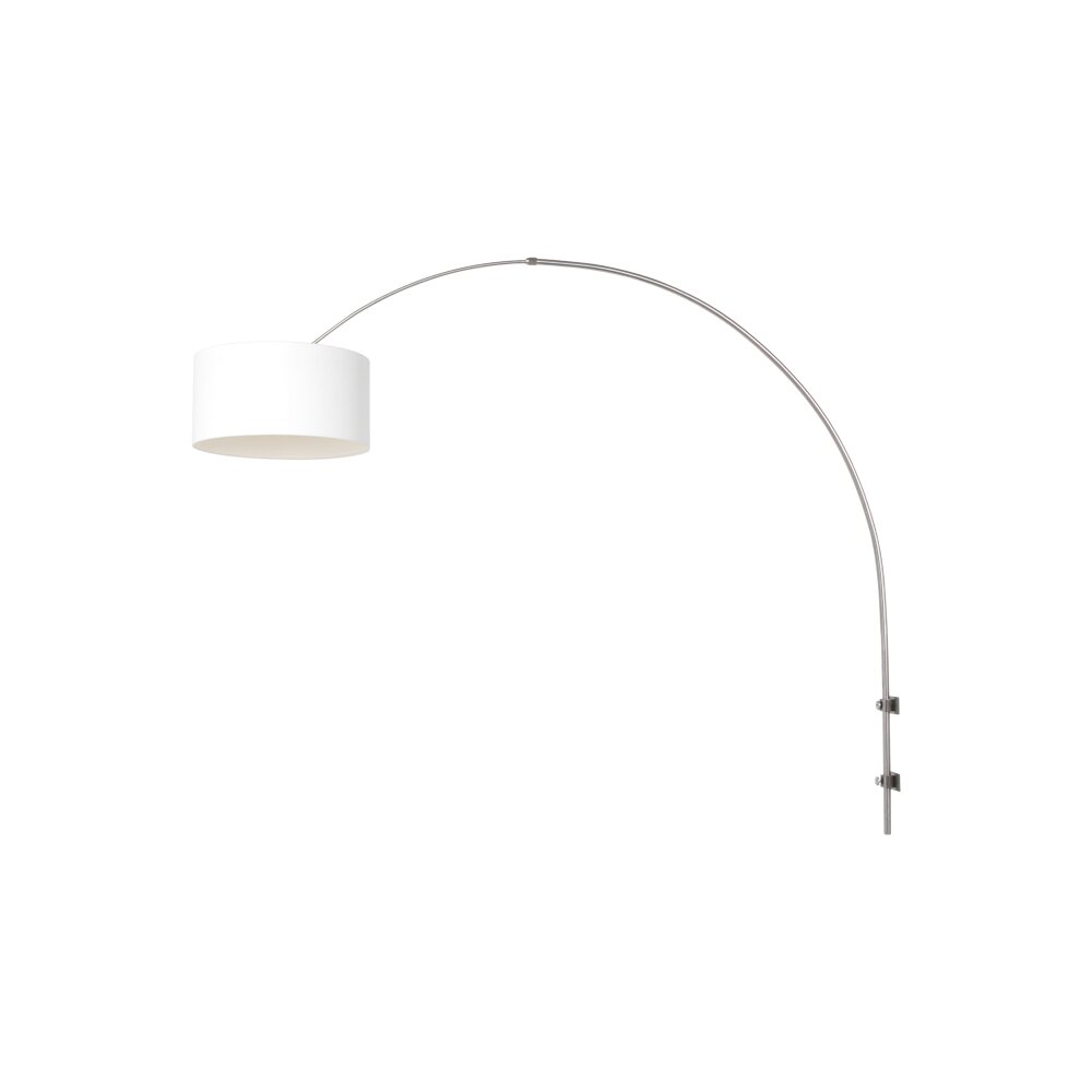 Applique murale Steinhauer Sparkled Light Acier brossé, 1 lumière main product photo