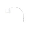 Applique murale Steinhauer Sparkled Light Acier brossé, 1 lumière