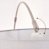 Lampadaire Wiby Nickel mat, 1 lumière