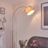Lampadaire Wiby Nickel mat, 1 lumière