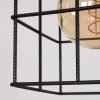 Suspension Fevaag Noir, 3 lumières
