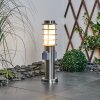 Borne lumineuse Tunes Nickel mat, 1 lumière