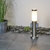 Borne lumineuse Sessa Nickel mat, 1 lumière