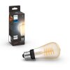 LED E27 7 Watt 2200 - 4500 Kelvin 550 Lumen Philips Hue White Ambiance