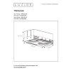 Spot encastrable Lucide TRIMLESS Noir, 2 lumières
