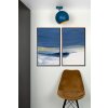 Plafonnier Lucide BINK Bleu, 1 lumière
