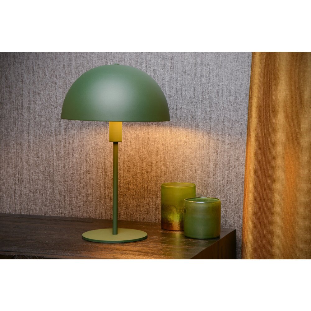 Lampe de table Lucide SIEMON Vert, 1 lumière main product photo