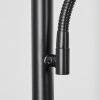 Lampadaire Busswil LED Noir, 2 lumières