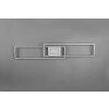 Plafonnier Trio-Leuchten Ganado LED Nickel mat, 2 lumières, Télécommandes, Changeur de couleurs