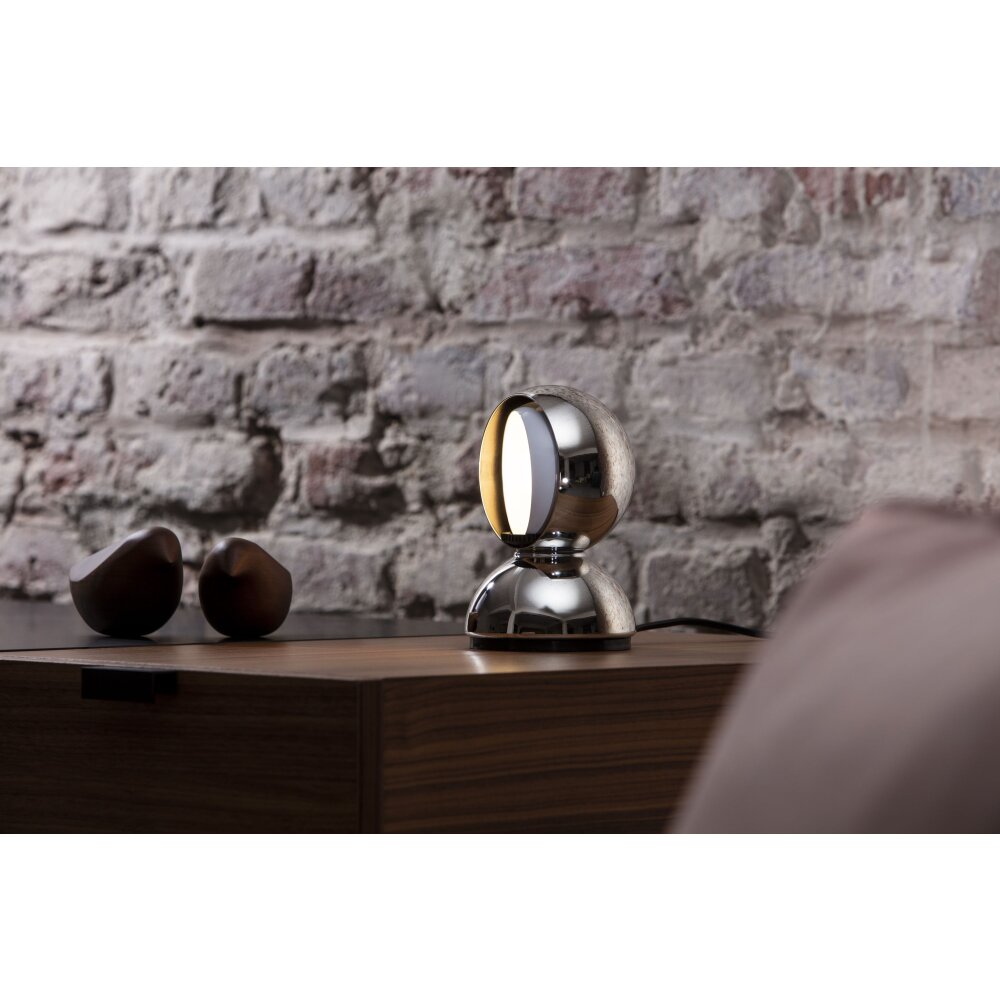 Lampe de table Artemide Eclisse Argenté, 1 lumière main product photo