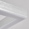 Plafonnier Buren LED Nickel mat, 1 lumière