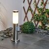 Borne lumineuse Sessa Nickel mat, 1 lumière