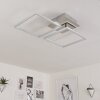 Plafonnier Buren LED Nickel mat, 1 lumière