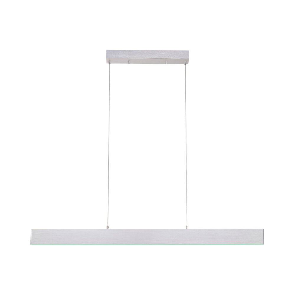 Suspension Leuchten-Direkt LOLAsmart-NILA LED Aluminium, 2 lumières, Télécommandes, Changeur de couleurs main product photo