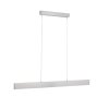 Suspension Leuchten-Direkt LOLAsmart-NILA LED Aluminium, 2 lumières, Télécommandes, Changeur de couleurs
