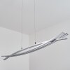 Suspension Bernese LED Nickel mat, 3 lumières