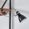 lampe â clipper Brienz Chrome, Noir, 1 lumière