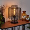 Lampe de table Amsoldingen Noir, 1 lumière