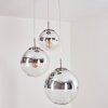 Suspension Degevos Nickel mat, 3 lumières