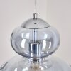 Suspension Malvaglia Chrome, 1 lumière