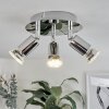 Plafonnier Morges LED Chrome, 3 lumières