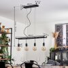 Suspension Susillon Noir, 4 lumières Suspension Susillon Noir, 4 lumières