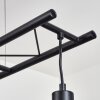 Suspension Susillon Noir, 4 lumières Suspension Susillon Noir, 4 lumières