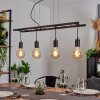 Suspension Susillon Noir, 4 lumières Suspension Susillon Noir, 4 lumières