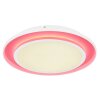 Plafonnier Globo MURPHY LED Blanc, 1 lumière, Télécommandes, Changeur de couleurs