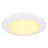 Plafonnier Globo MURPHY LED Blanc, 1 lumière, Télécommandes, Changeur de couleurs