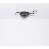 Plafonnier Globo ANTONIUS LED Noir, 1 lumière