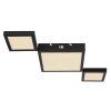 Plafonnier Globo BURKHARD LED Noir, 1 lumière