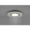 Plafonnier Trio-Leuchten Verus LED Nickel mat, 1 lumière, Télécommandes