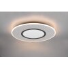 Plafonnier Trio-Leuchten Verus LED Nickel mat, 1 lumière, Télécommandes