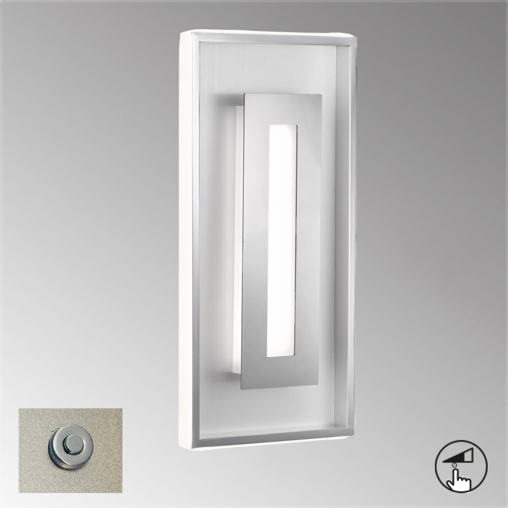 Applique murale Fischer-Honsel Bug LED Chrome, 1 lumière main product photo