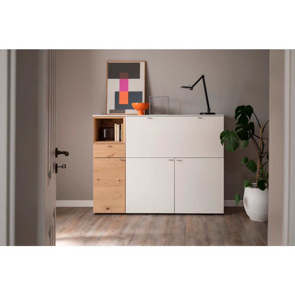 Lampe de table SCHÖNER-WOHNEN-Kollektion Office LED Noir, 1 lumière main product photo