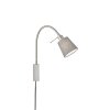 Applique murale Fischer-Honsel Wolke Nickel mat, 1 lumière