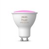 LED GU10 4,3 Watt 2000 - 6500 Kelvin 230 Lumen Philips Hue White & Color Ambiance