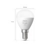 LED E14 5,7 Watt 2700 Kelvin 470 Lumen Philips Hue White