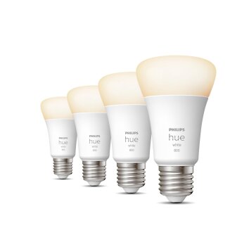 LED E27 9 Watt 2700 Kelvin 800 Lumen Philips Hue White