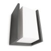 Applique murale d'extérieur Philips myGarden Bridge Anthracite, 1 lumière