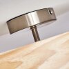 Plafonnier Pontresina Nickel mat, 3 lumières