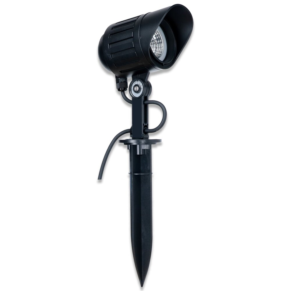 pique de terre LCD Wiesloch LED Noir, 1 lumière main product photo