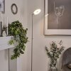 Lampadaire Umag LED Chrome, Nickel mat, 1 lumière