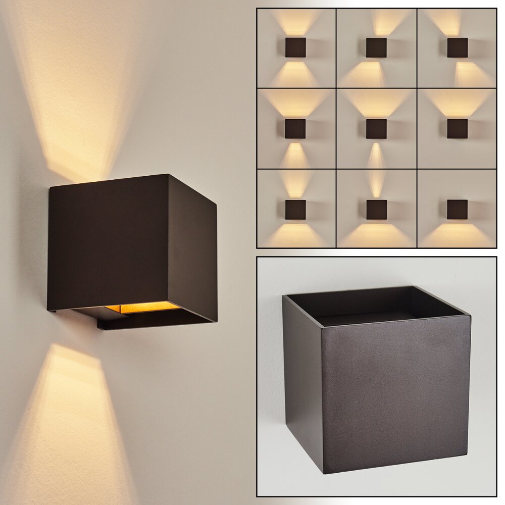 Applique murale Badajoz Brun, 1 lumière main product photo